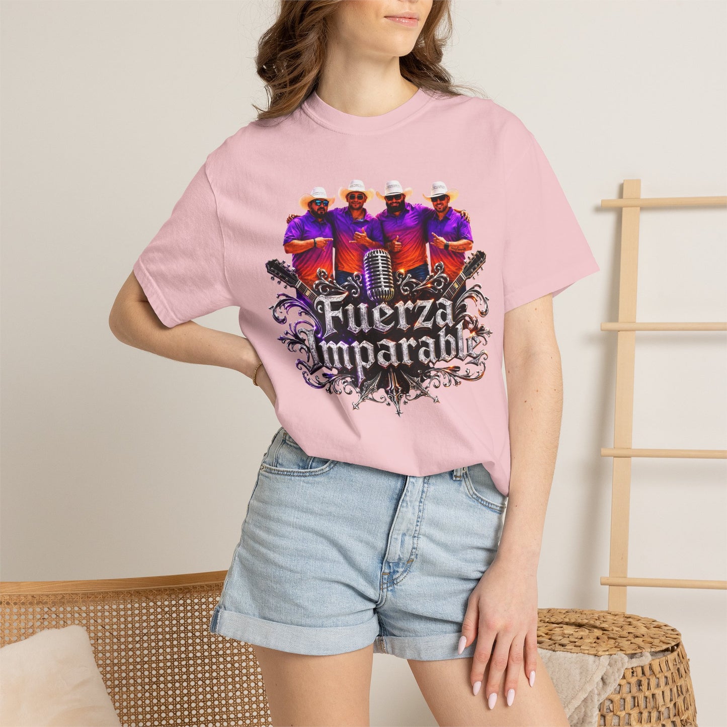 Fuerza Imparable T-Shirt — Vintage Banda Music Graphic Tee