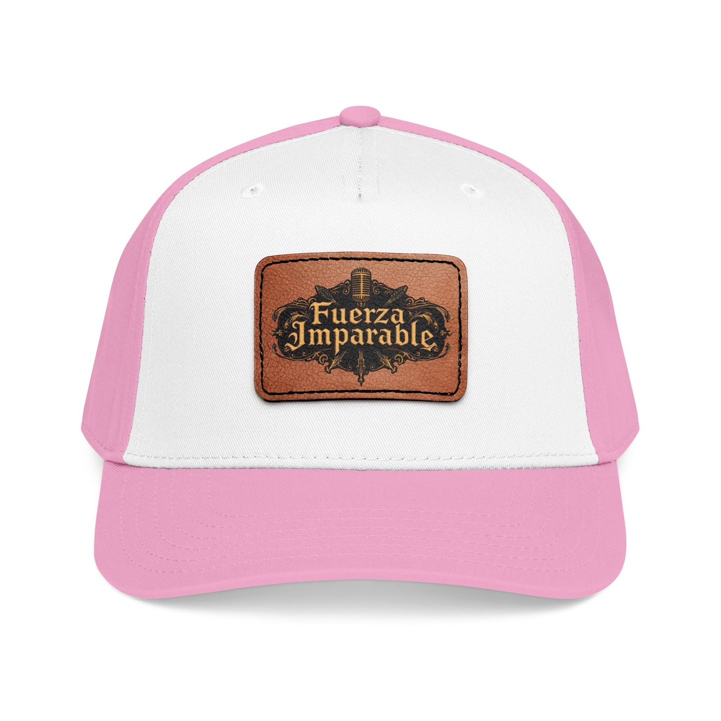 "Fuerza Imparable" Leather Patch Baseball Cap