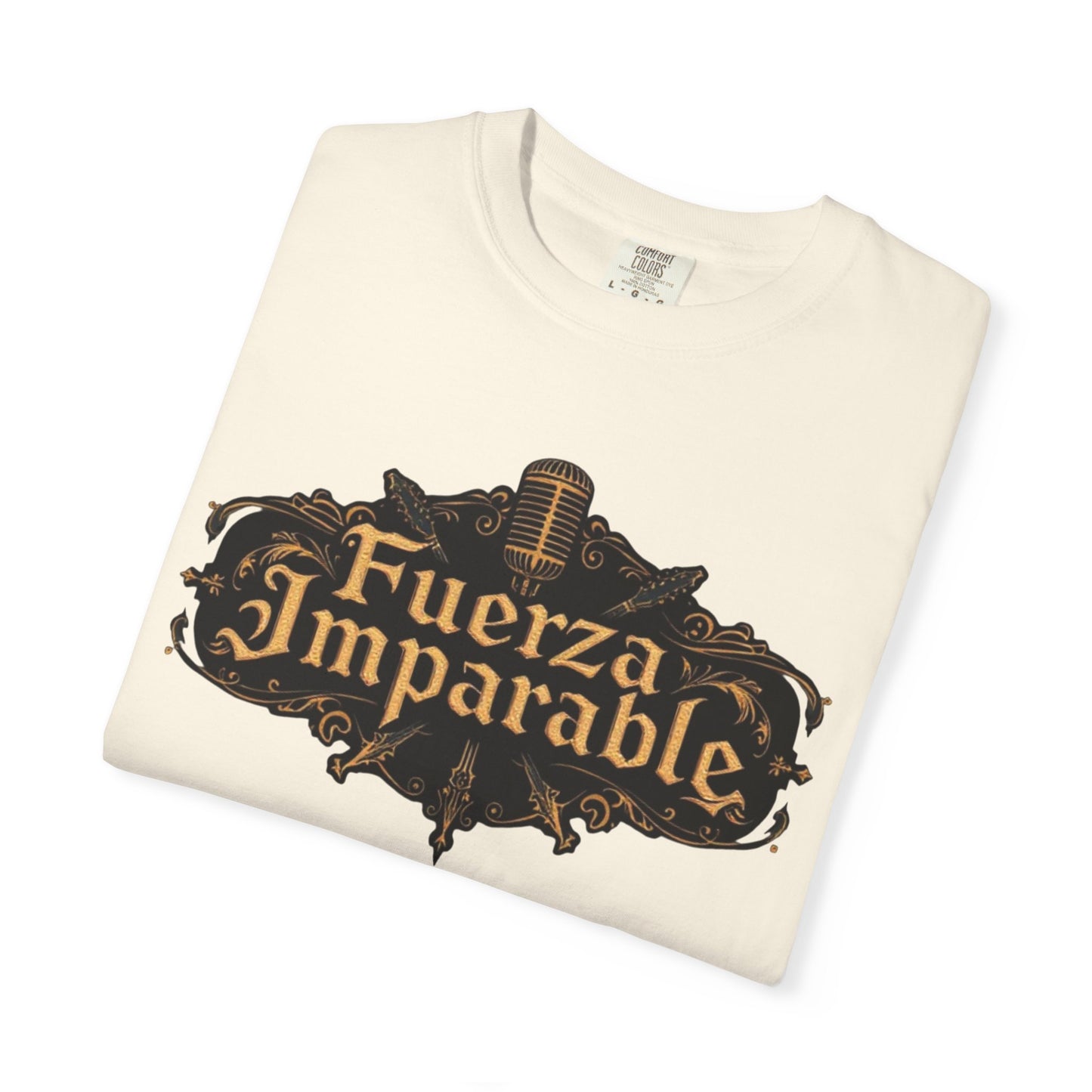 Fuerza Imparable T-Shirt — Vintage Shield Spanish Strength Tee