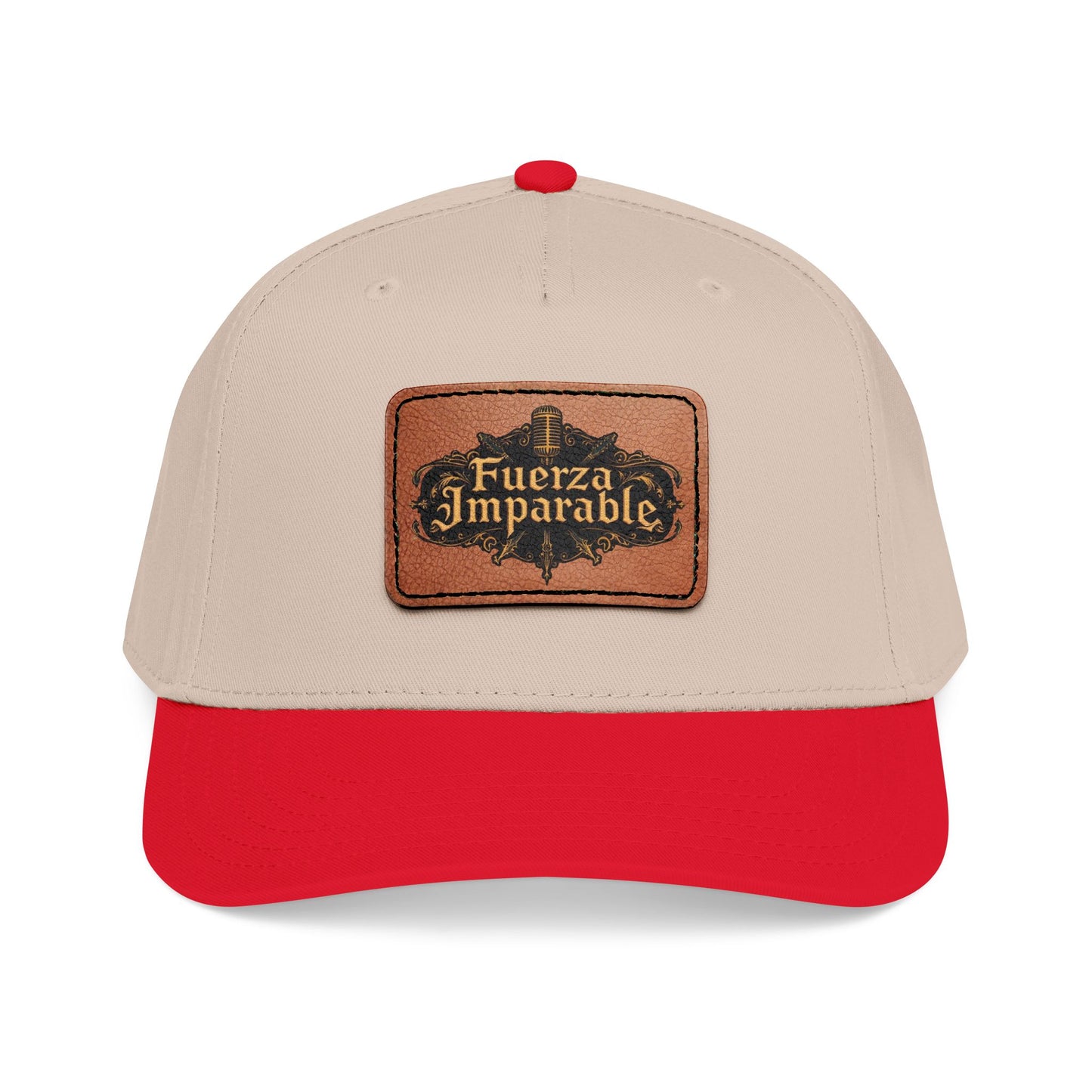 "Fuerza Imparable" Leather Patch Baseball Cap