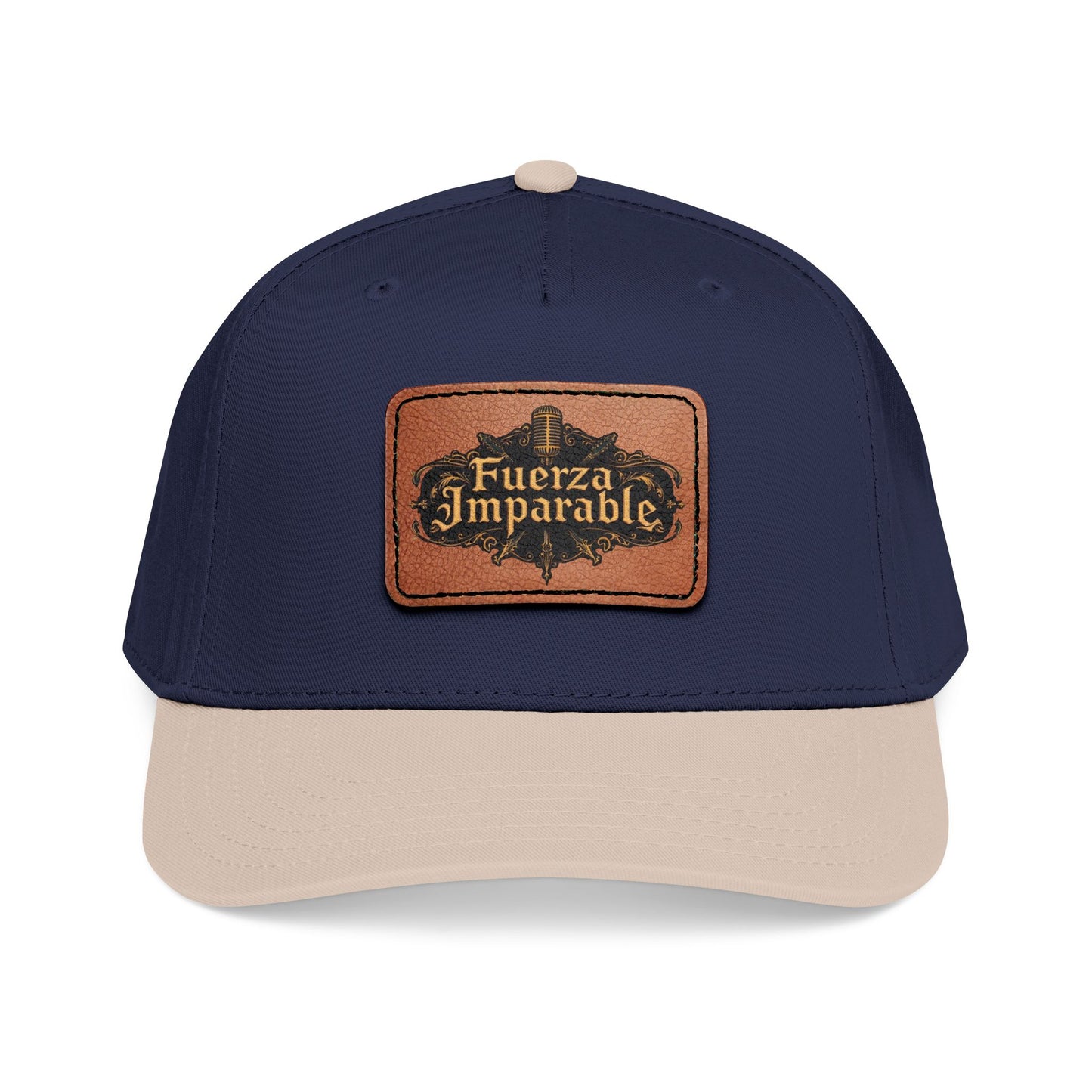 "Fuerza Imparable" Leather Patch Baseball Cap