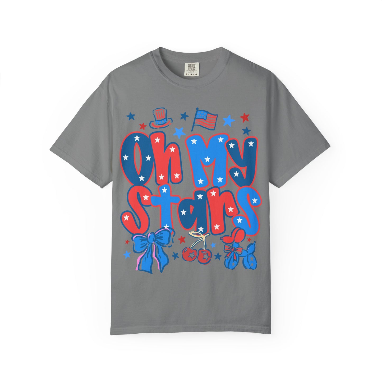Patriotic "Oh My Stars" T-Shirt