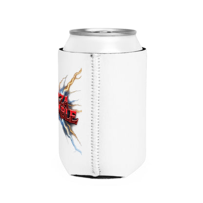 Can Cooler Sleeve — "Fuerza Imparable" Lightning Graphic Can Koozie