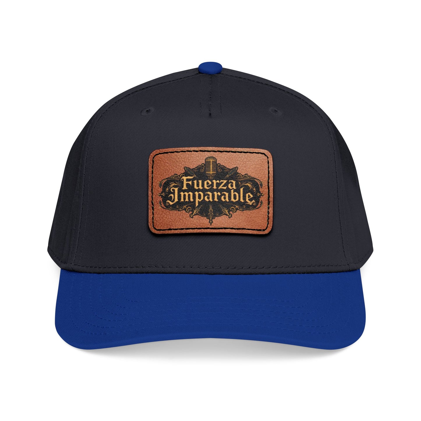 "Fuerza Imparable" Leather Patch Baseball Cap