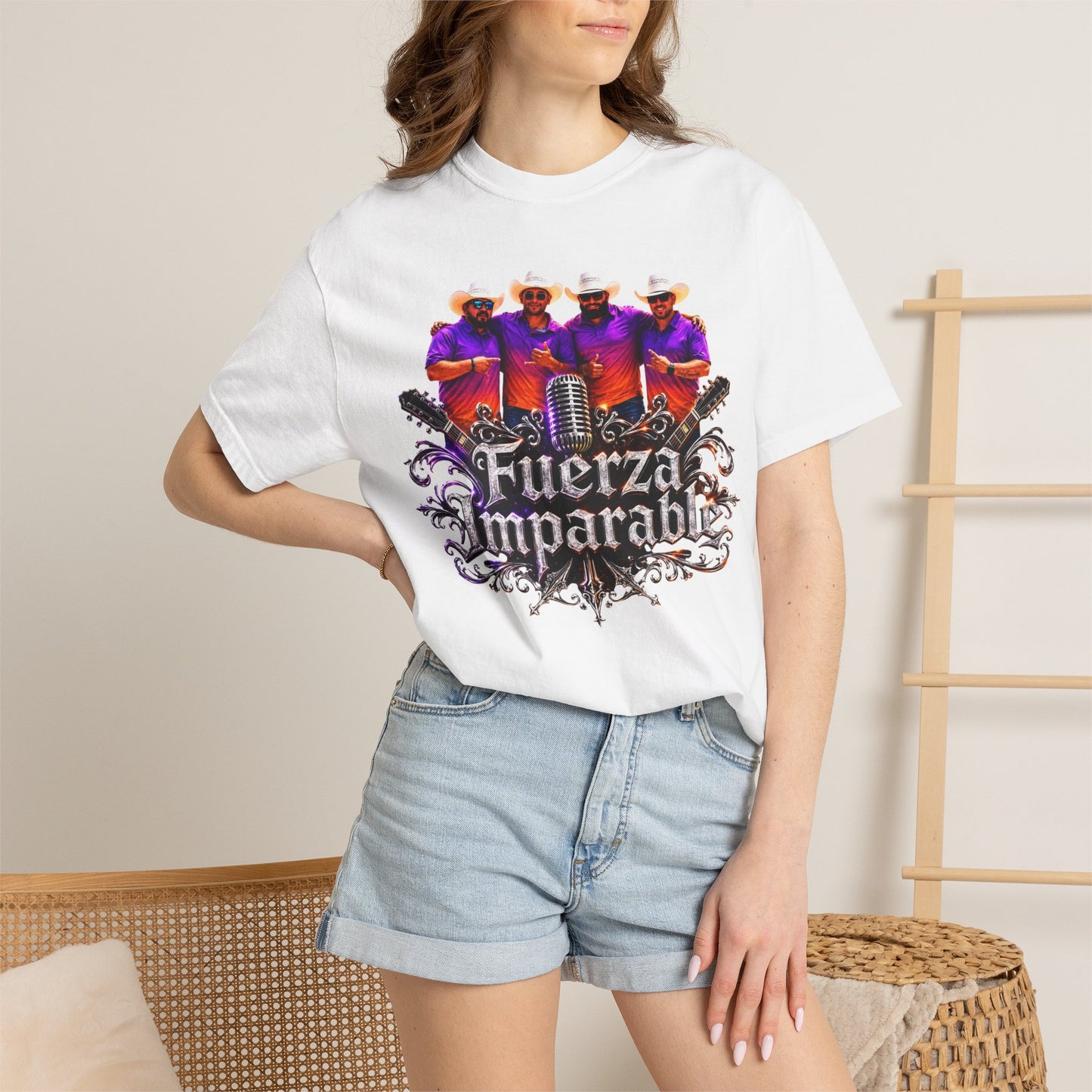 Fuerza Imparable T-Shirt — Vintage Banda Music Graphic Tee