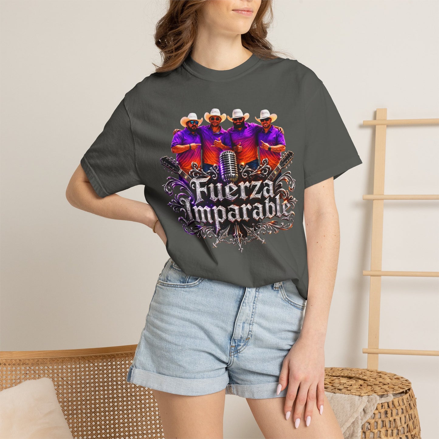 Fuerza Imparable T-Shirt — Vintage Banda Music Graphic Tee
