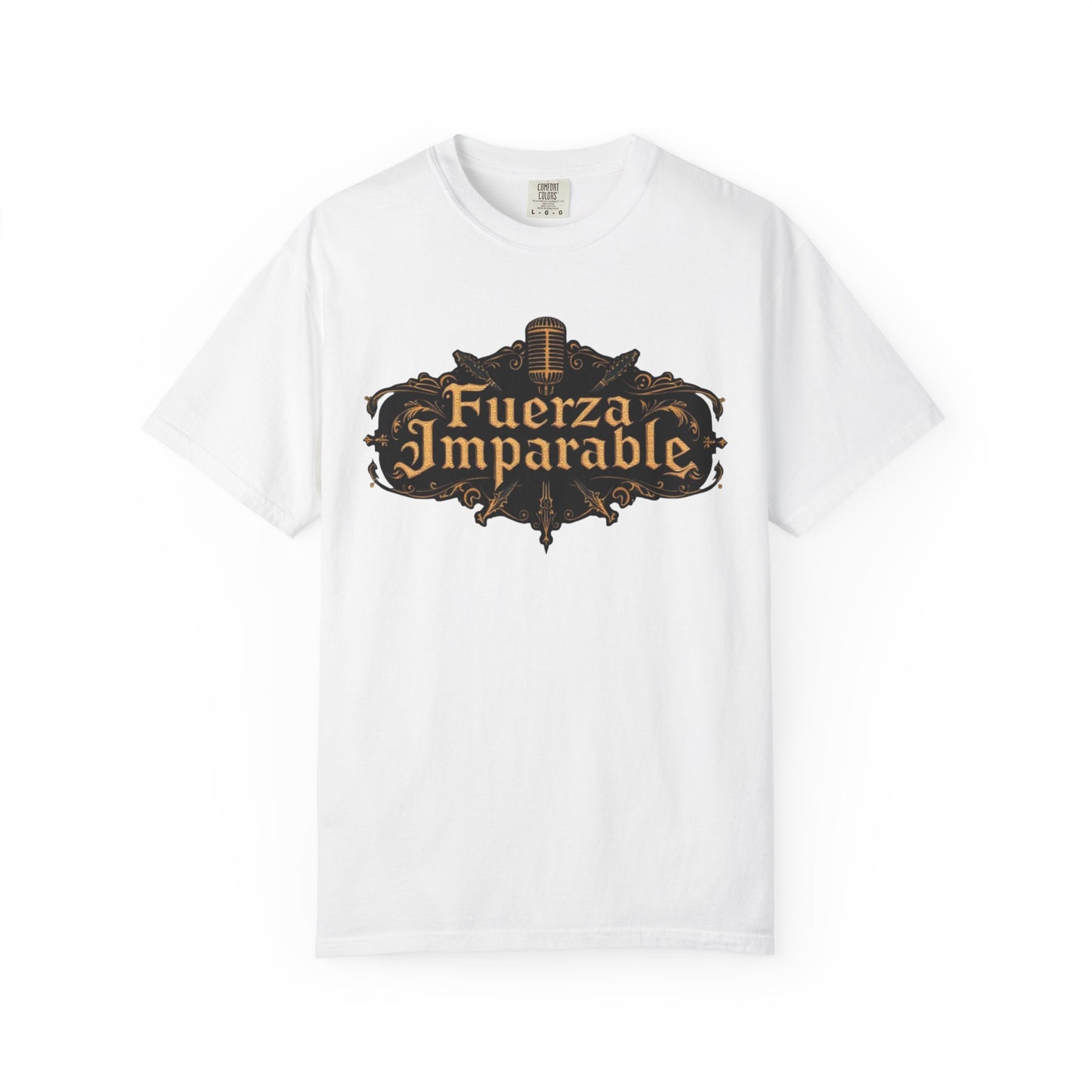Fuerza Imparable T-Shirt — Vintage Shield Spanish Strength Tee