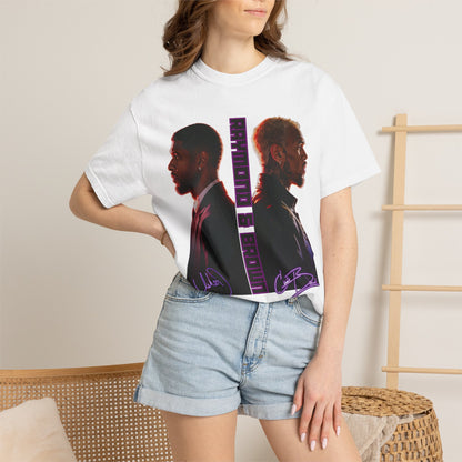 Raymond & Brown Split Tee — Graphic T-Shirt