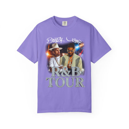 R&B Tour Graphic T-Shirt — Breezy & Usher Retro Concert Tee