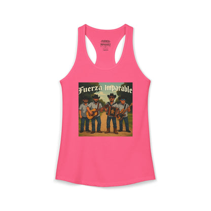 Fuerza Imparable  Cartoon-Women'sTank
