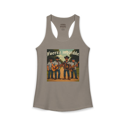 Fuerza Imparable  Cartoon-Women'sTank