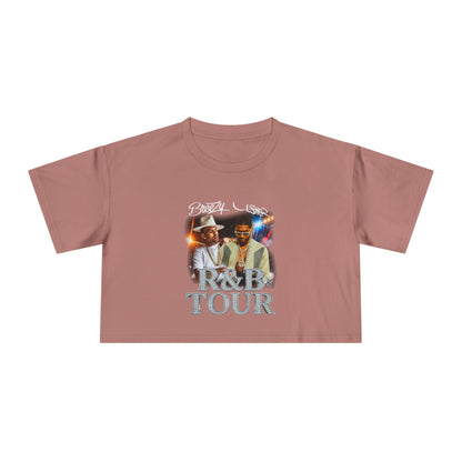 Breezy & Usher R&B Tour Crop Tee