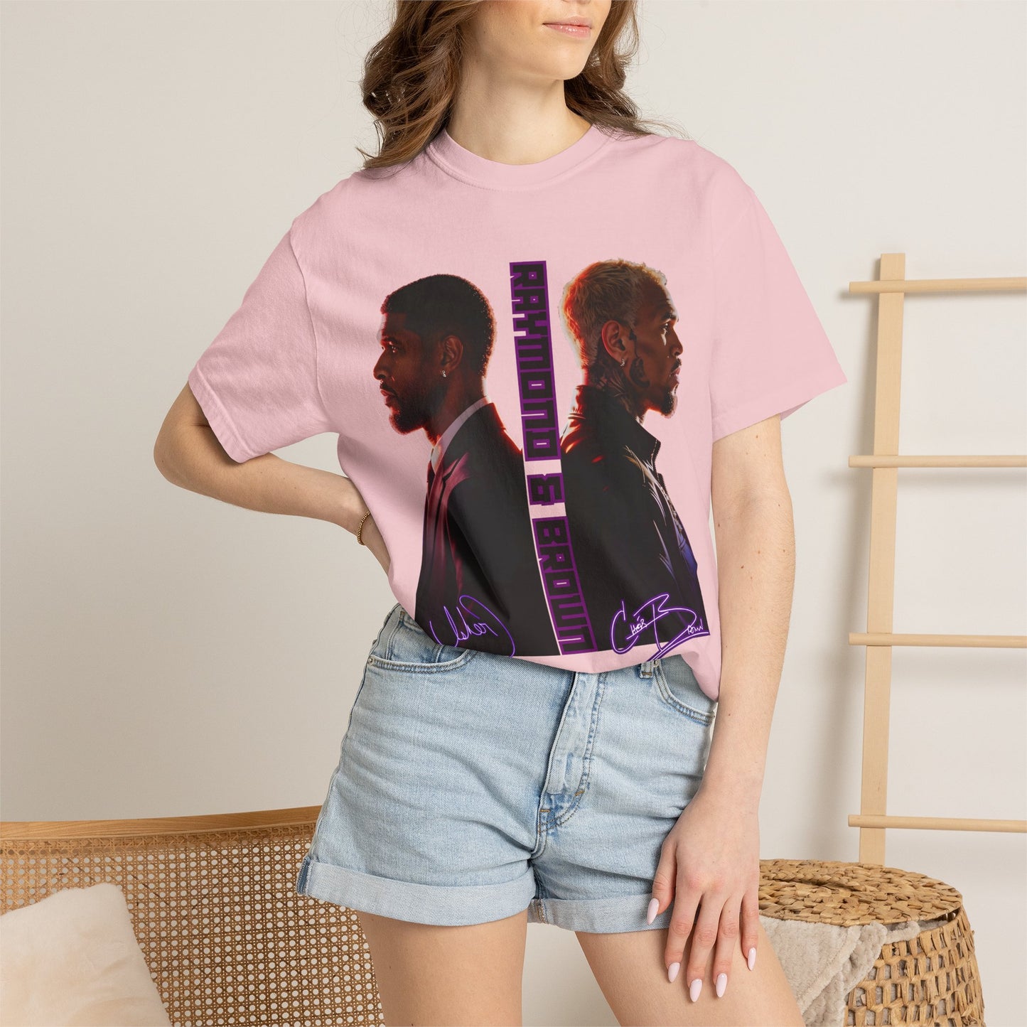 Raymond & Brown Split Tee — Graphic T-Shirt