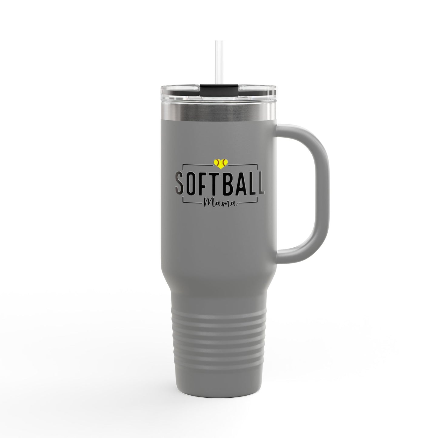 Softball Mama 40oz Insulated Travel Mug