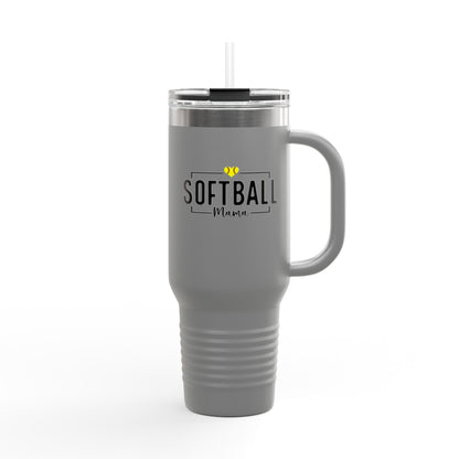 Softball Mama 40oz Insulated Travel Mug