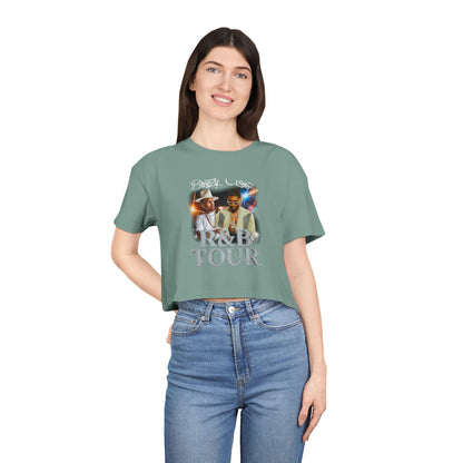 Breezy & Usher R&B Tour Crop Tee