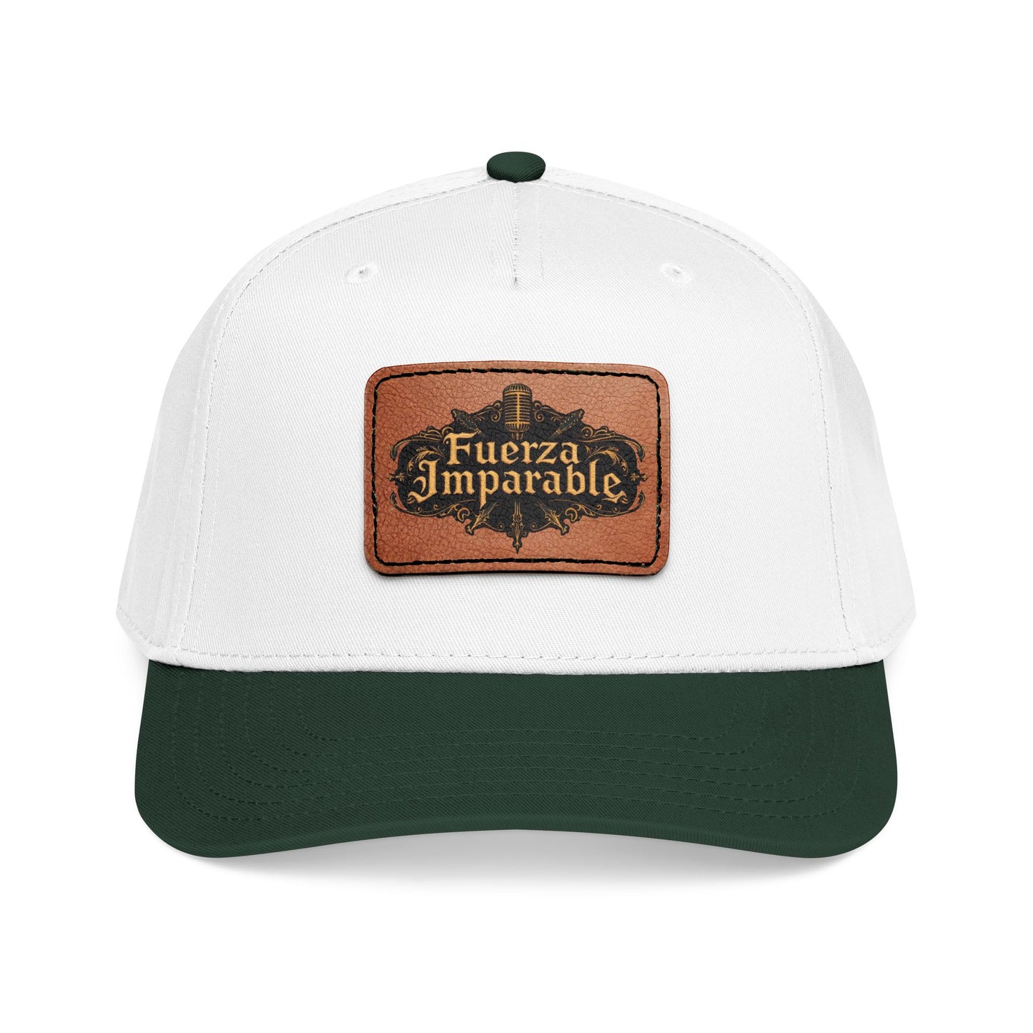 "Fuerza Imparable" Leather Patch Baseball Cap