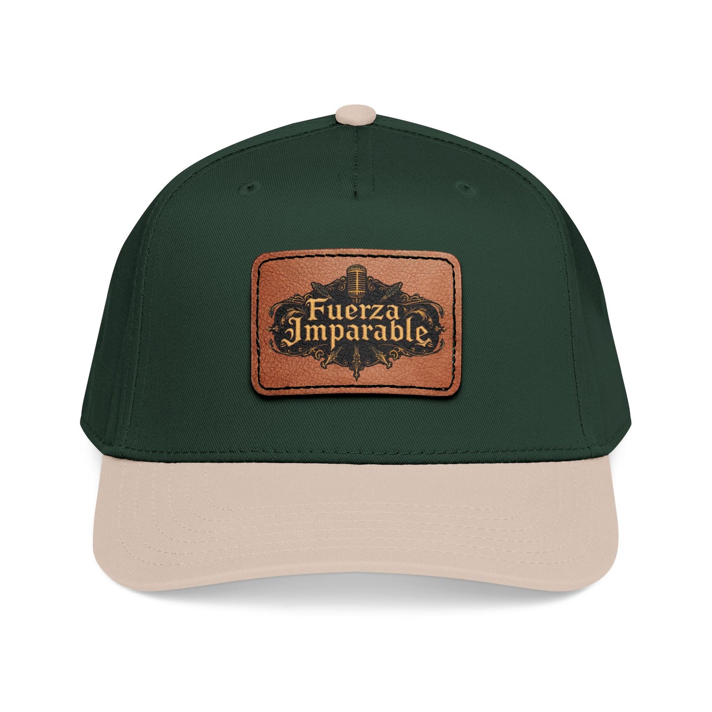 "Fuerza Imparable" Leather Patch Baseball Cap
