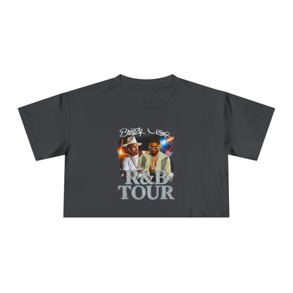 Breezy & Usher R&B Tour Crop Tee