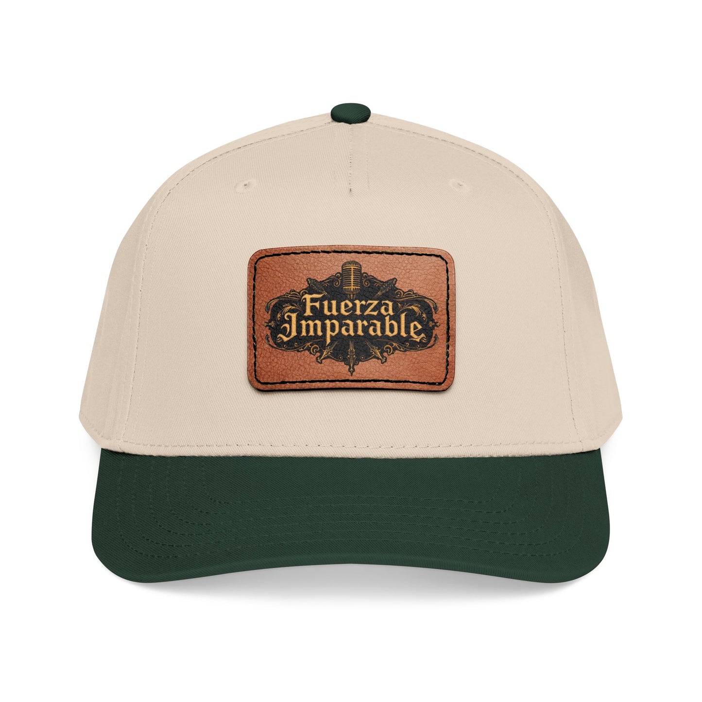 "Fuerza Imparable" Leather Patch Baseball Cap