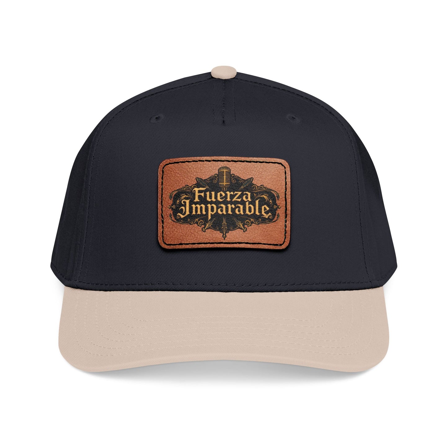"Fuerza Imparable" Leather Patch Baseball Cap