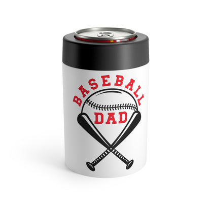 Baseball Dad Can Holder — Insulated Drink Cooler for Game Day