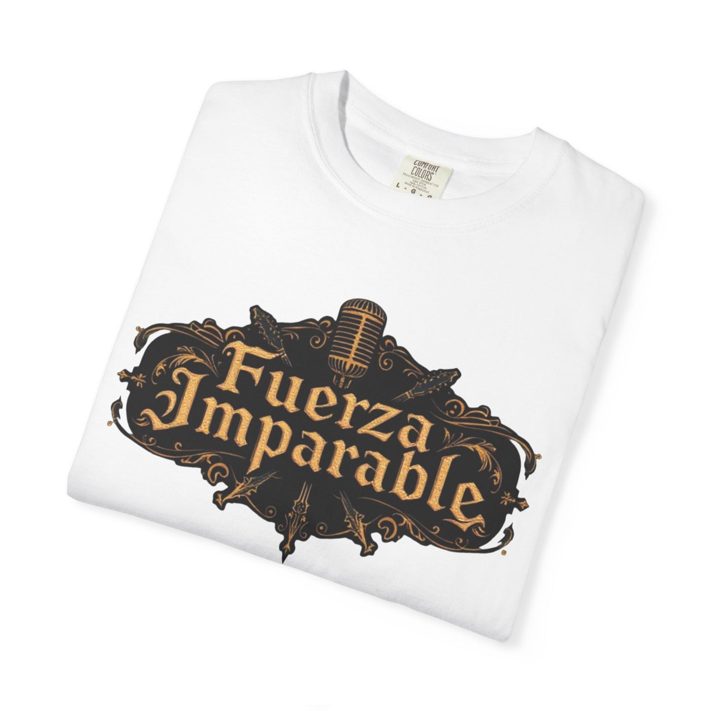 Fuerza Imparable T-Shirt — Vintage Shield Spanish Strength Tee