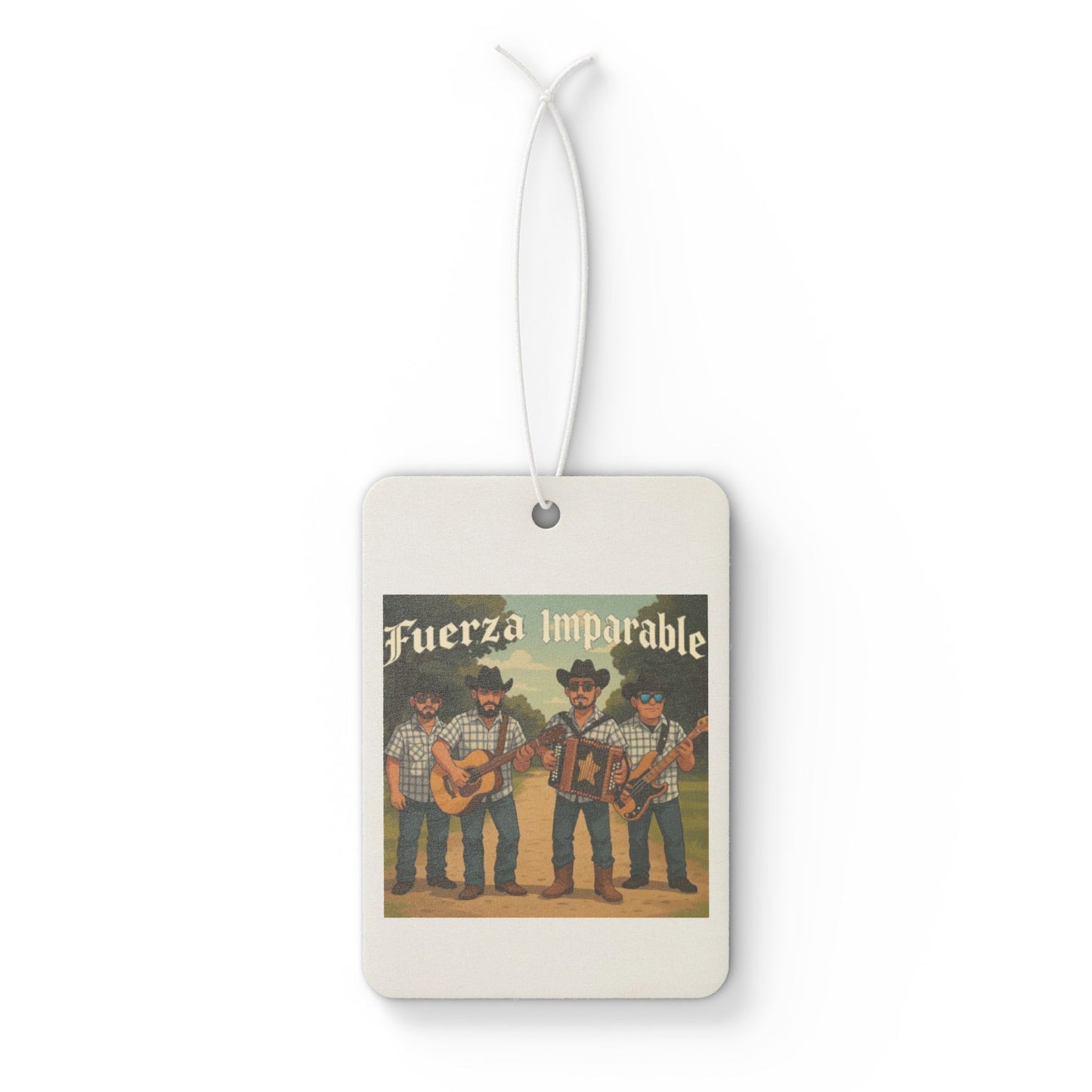 Car Air Freshener — Fuerza Imparable