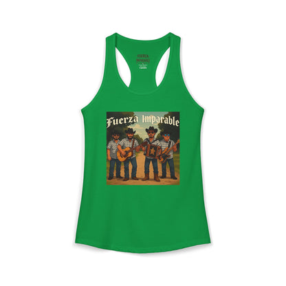 Fuerza Imparable  Cartoon-Women'sTank