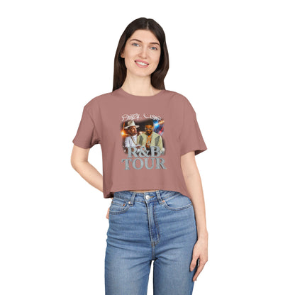 Breezy & Usher R&B Tour Crop Tee