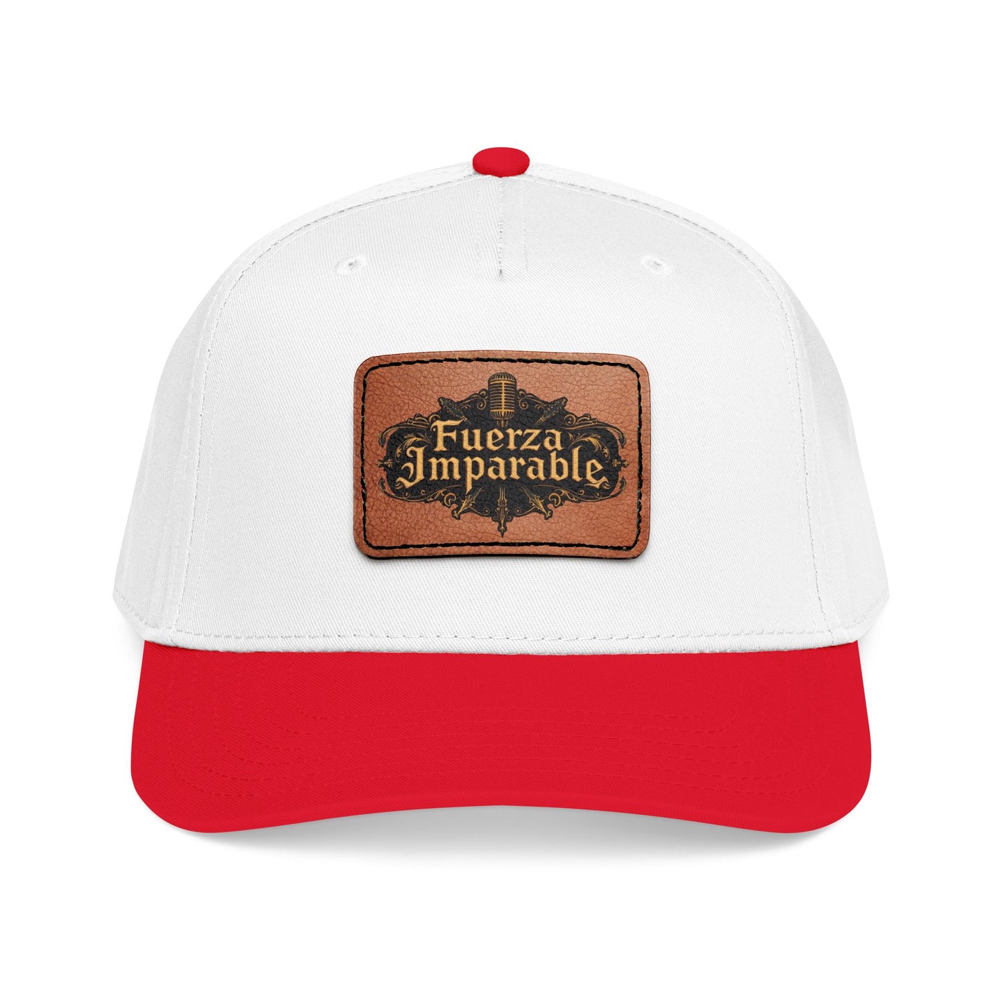 "Fuerza Imparable" Leather Patch Baseball Cap
