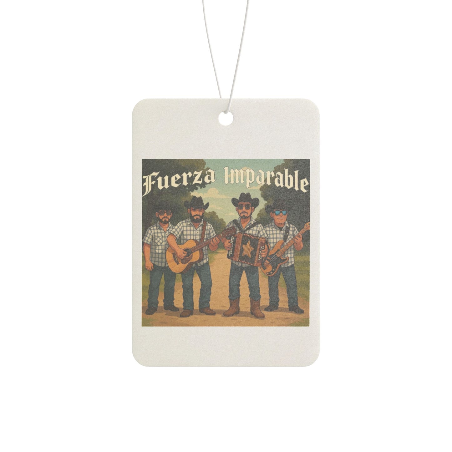 Car Air Freshener — Fuerza Imparable