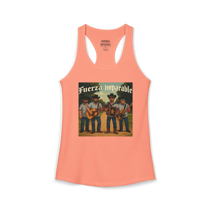 Fuerza Imparable  Cartoon-Women'sTank