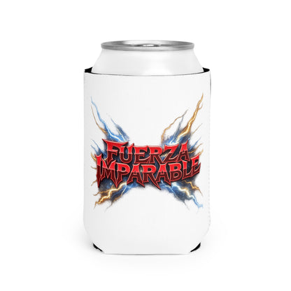 Can Cooler Sleeve — "Fuerza Imparable" Lightning Graphic Can Koozie