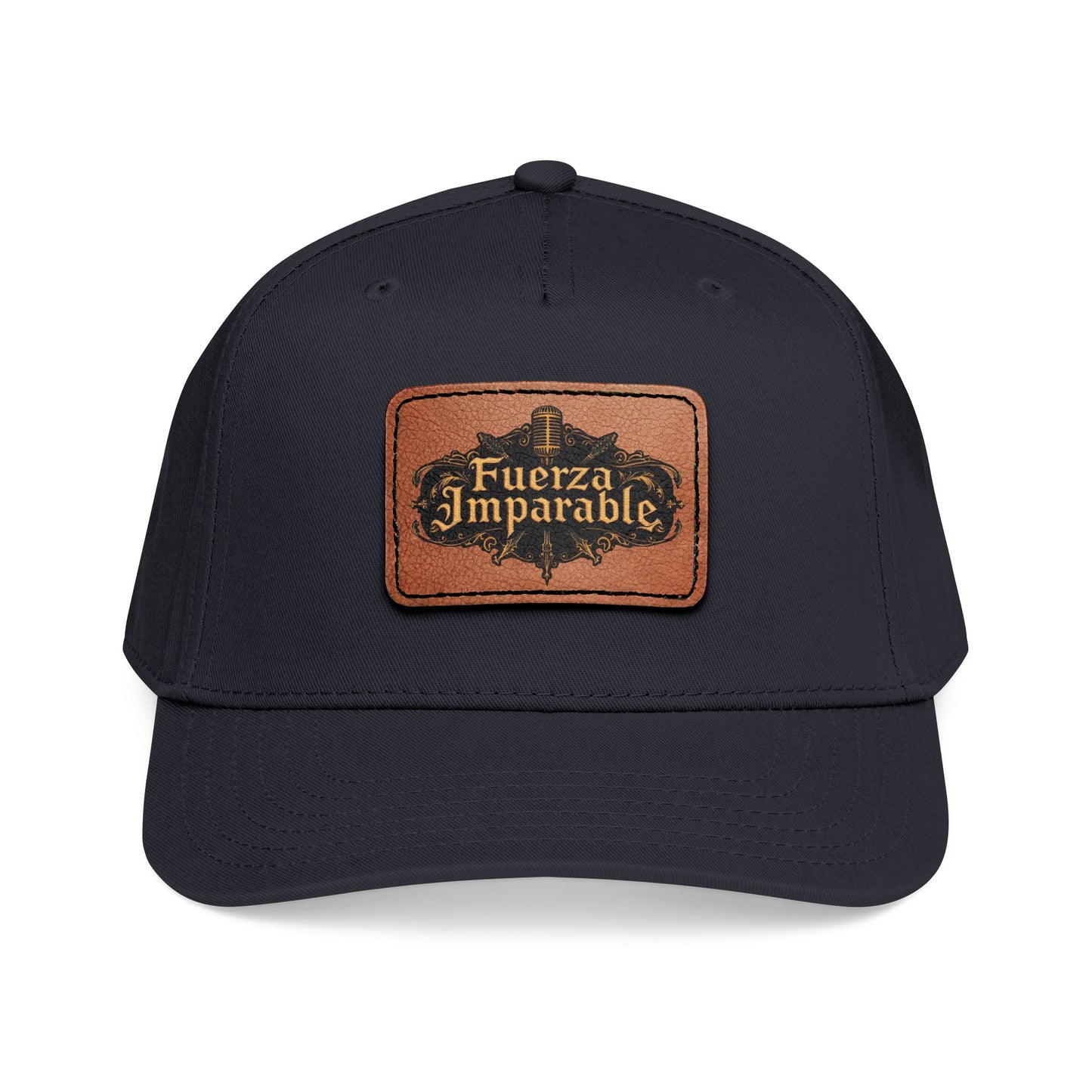 "Fuerza Imparable" Leather Patch Baseball Cap