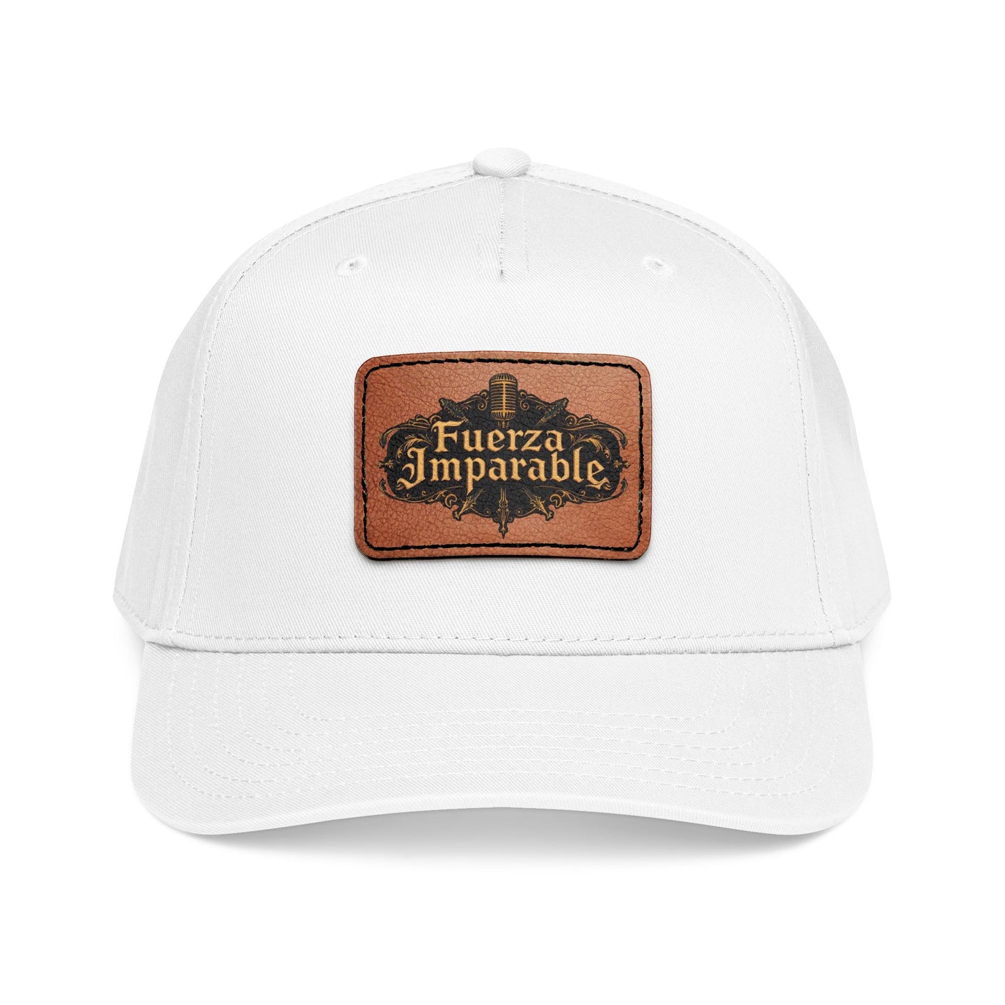 "Fuerza Imparable" Leather Patch Baseball Cap