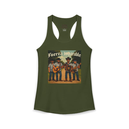 Fuerza Imparable  Cartoon-Women'sTank