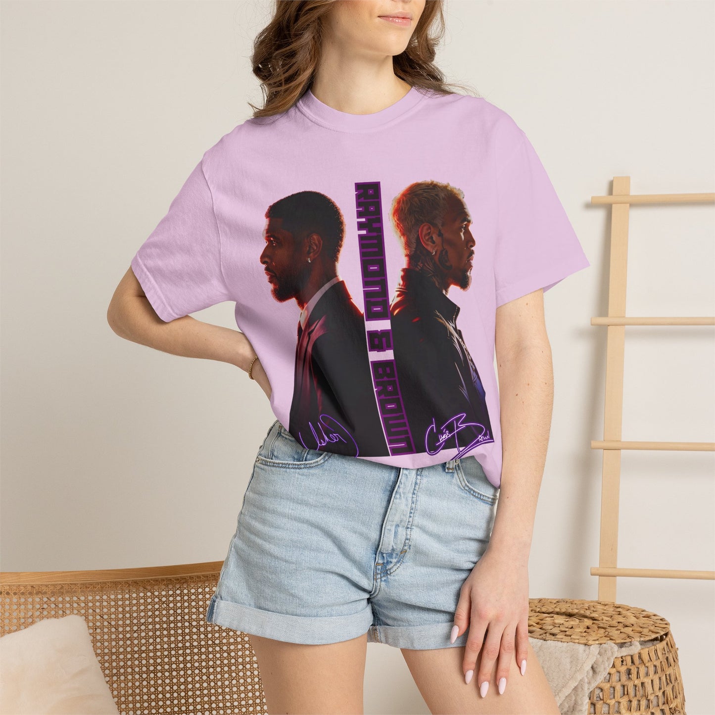 Raymond & Brown Split Tee — Graphic T-Shirt