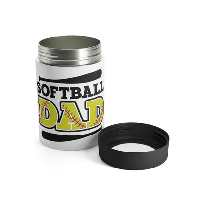 Softball Dad Can Cooler — Insulated Drink Holder