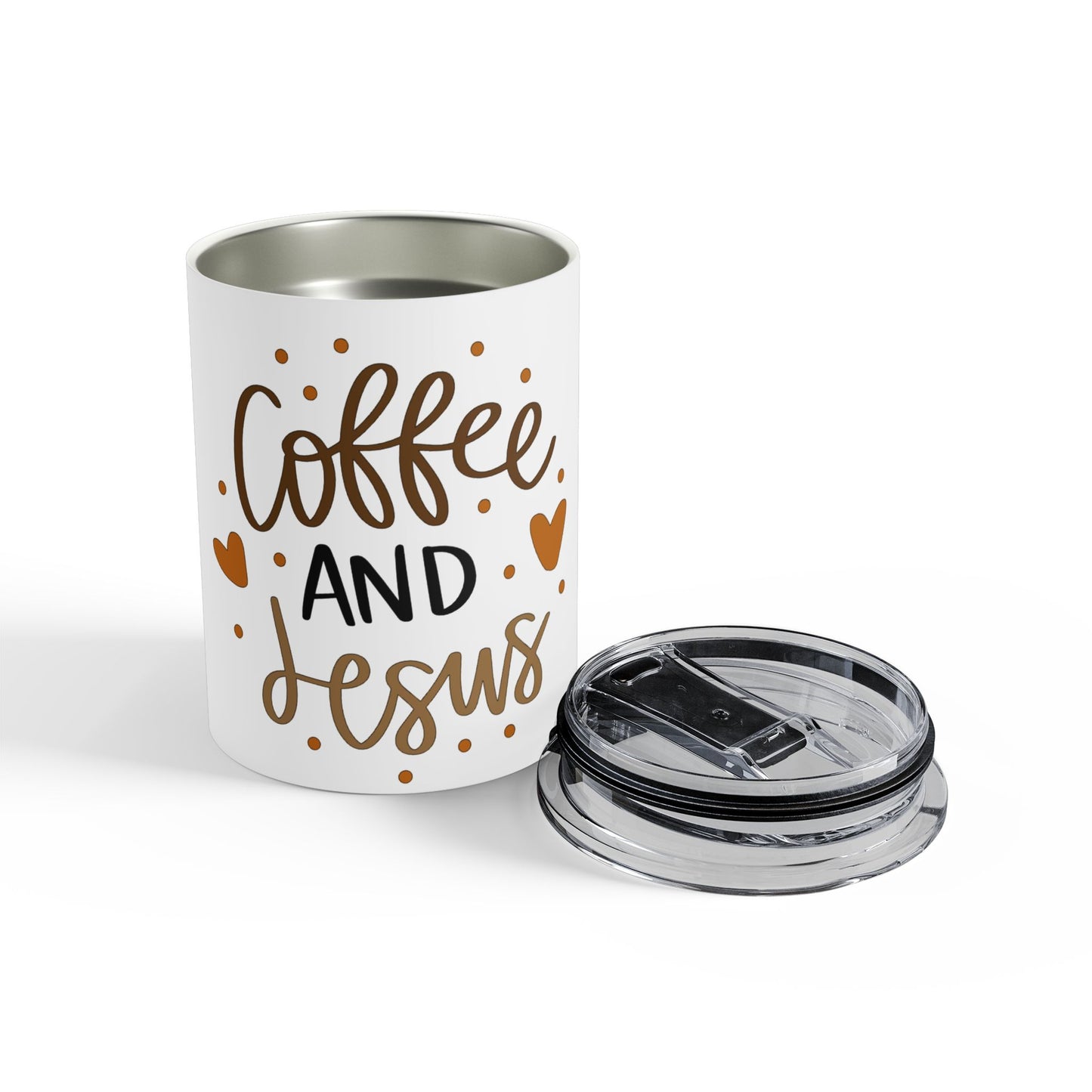 Coffee and Jesus 10oz Tumbler