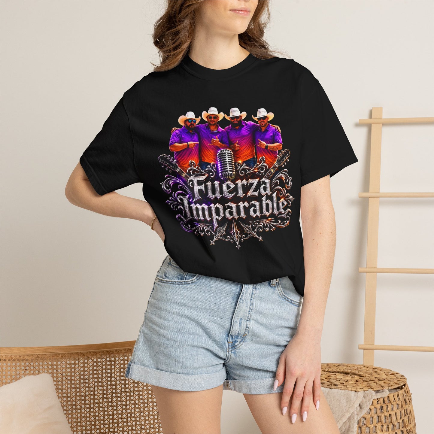 Fuerza Imparable T-Shirt — Vintage Banda Music Graphic Tee