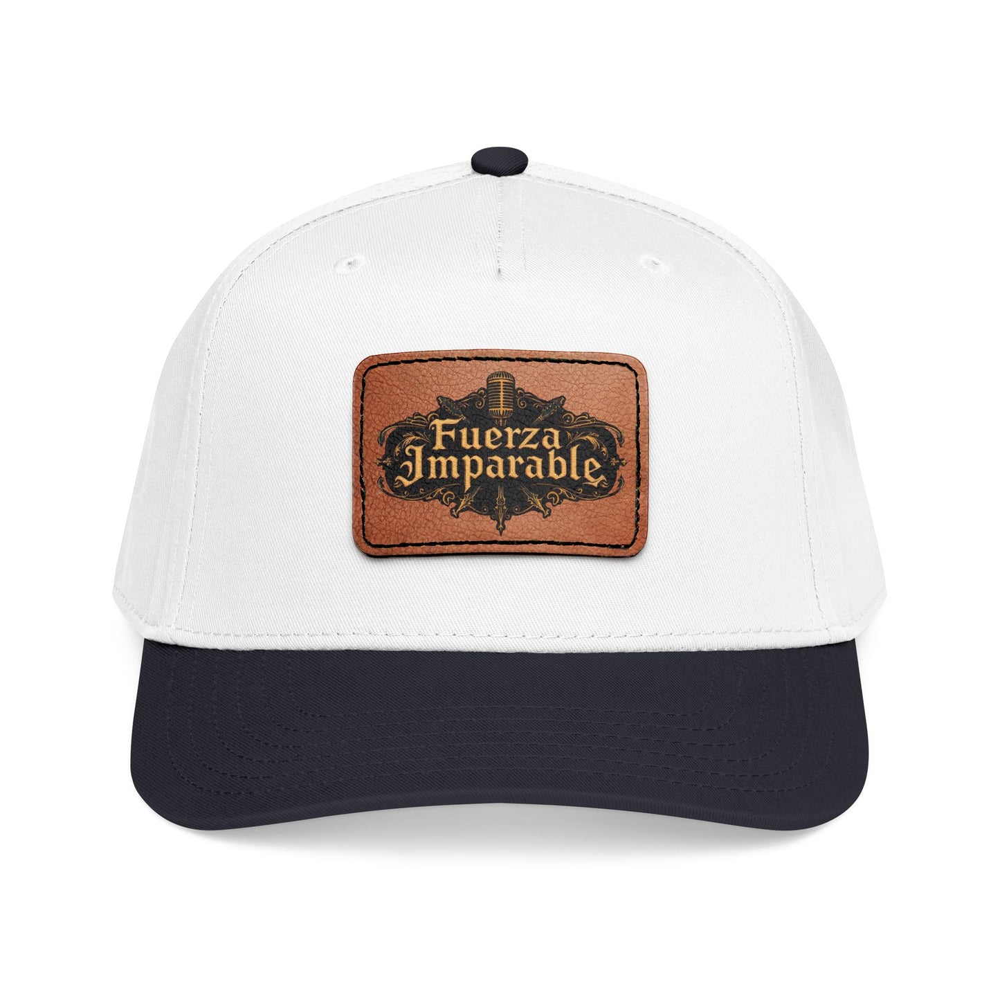 "Fuerza Imparable" Leather Patch Baseball Cap