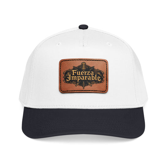 "Fuerza Imparable" Leather Patch Baseball Cap