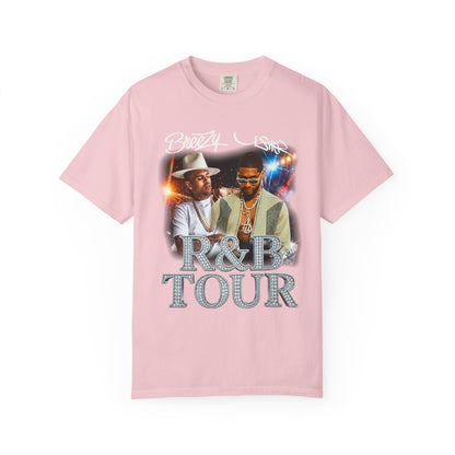 R&B Tour Graphic T-Shirt — Breezy & Usher Retro Concert Tee