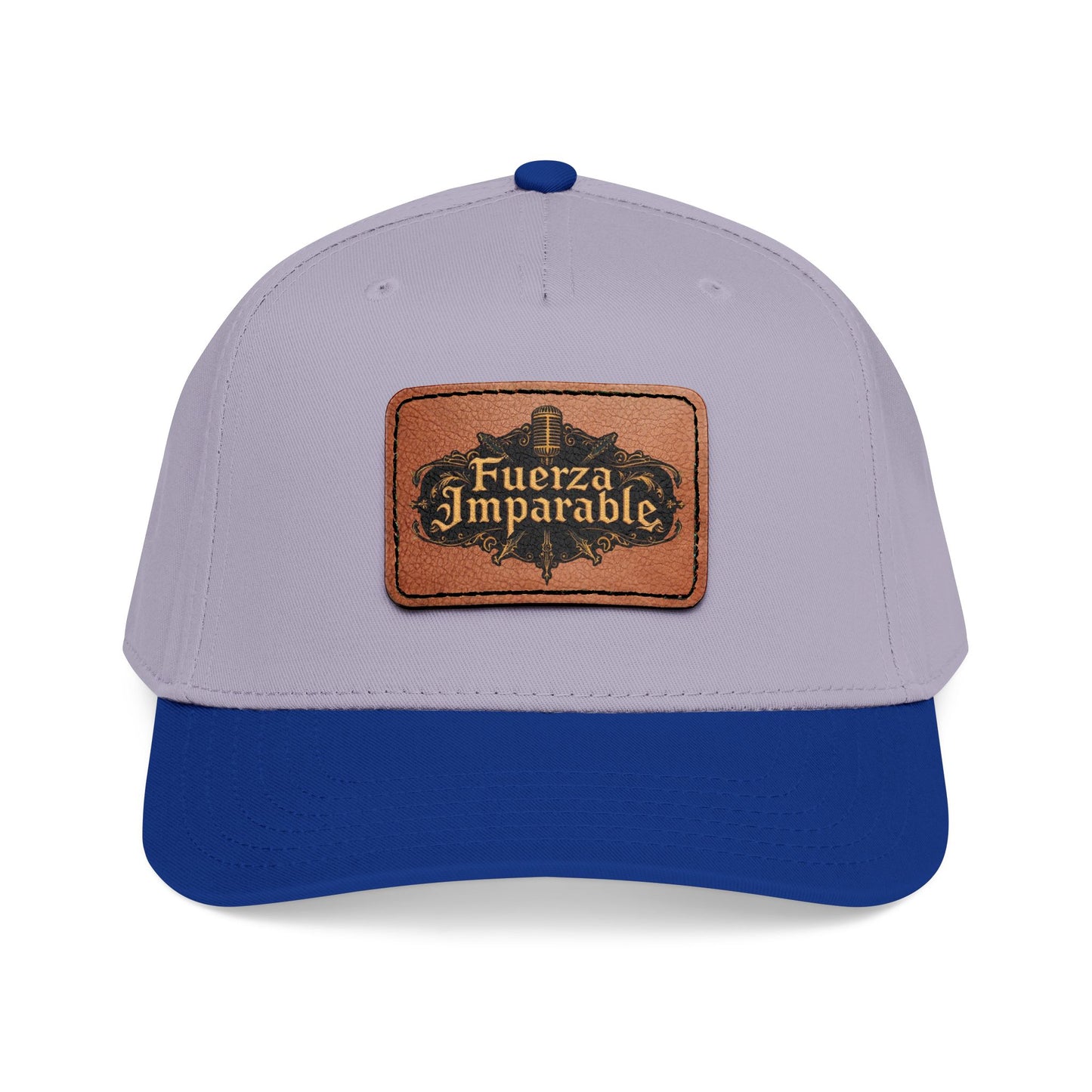 "Fuerza Imparable" Leather Patch Baseball Cap