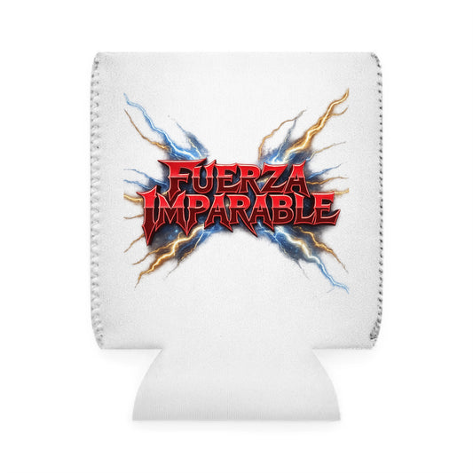 Can Cooler Sleeve — "Fuerza Imparable" Lightning Graphic Can Koozie
