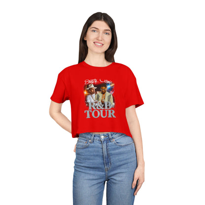 Breezy & Usher R&B Tour Crop Tee