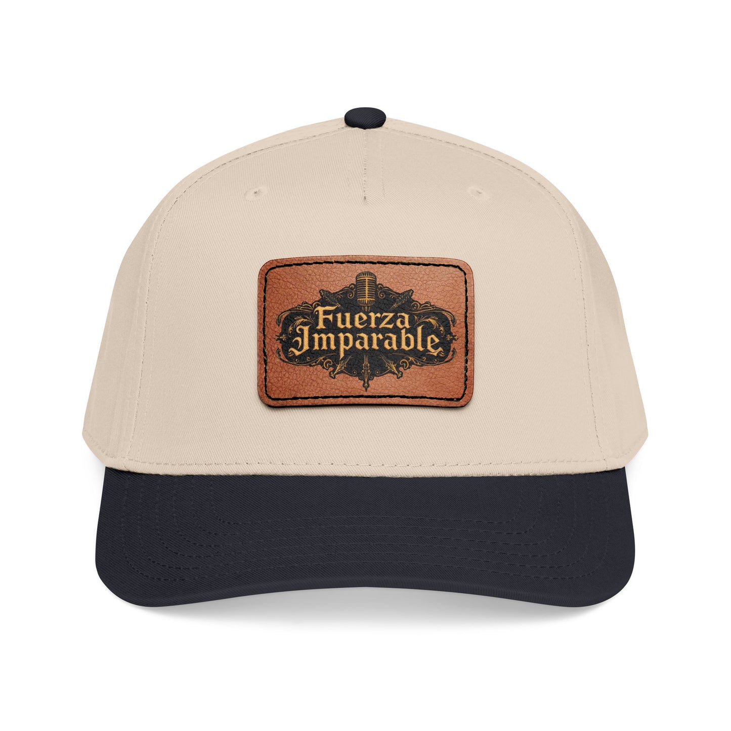 "Fuerza Imparable" Leather Patch Baseball Cap