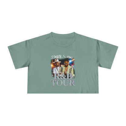 Breezy & Usher R&B Tour Crop Tee