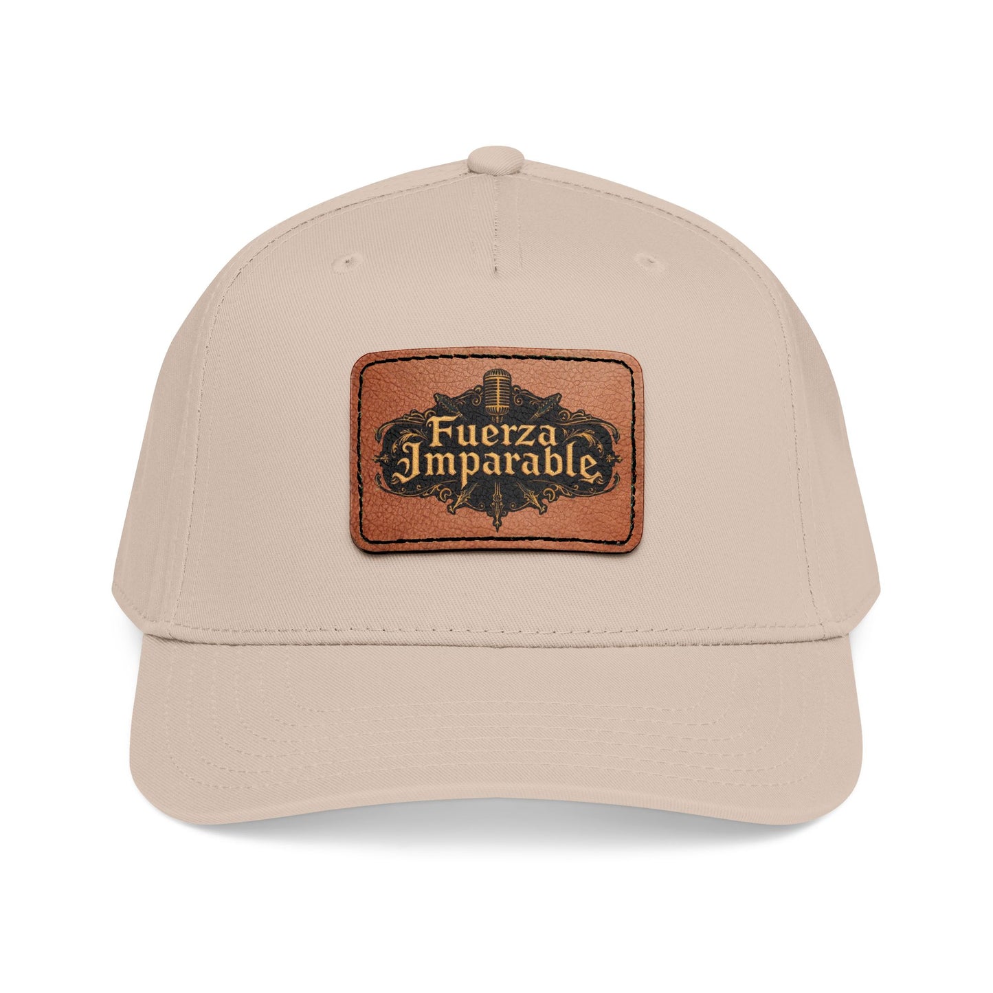 "Fuerza Imparable" Leather Patch Baseball Cap